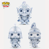Funko POP Asia Ancient Armor Warriors Ceramic Style 3pcs Pack Limited Edition
