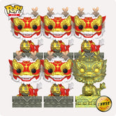 Funko POP Asia Auspicious Beast Lucky Dragon 2000pcs Limited Edition Chase 6pcs Set #273