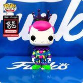 Funko POP Asia Freddy Funko Ron English Love Combrat 1000pcs Year of Dragon Limited Edition #SE