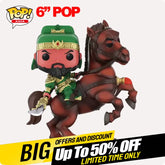 Funko POP Asia Three Kingdom General Guan Yu On Chi Tu 6" #242 關羽 赤兔馬