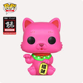 Funko POP Asia Lucky Cat (Rose) Year Dragon 2000 PCS Limited Edition #190 招財貓 梅紅色 龍年特別版
