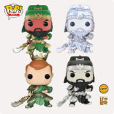 Funko POP Asia Three Kingdom General Guan Yu Set w/Chase & Freddy #120