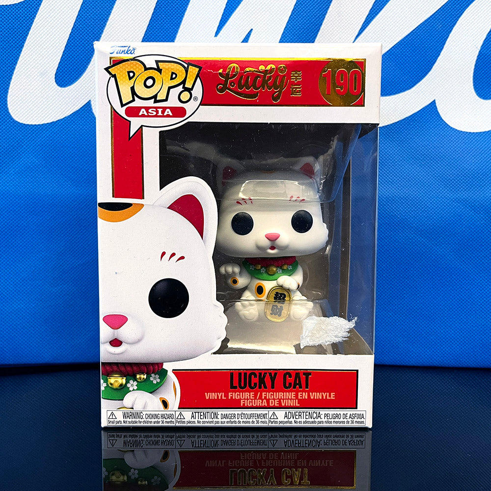 [盒損‼️] Funko POP 亞洲系列 招財貓 #190 亞洲限定 [盒損‼️]