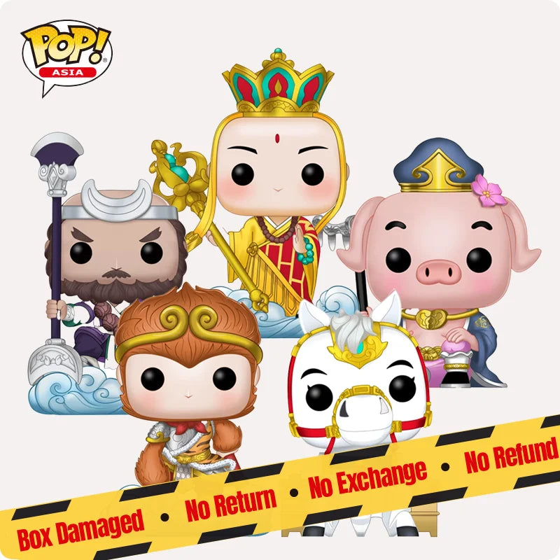 [Box Damaged] Funko POP Asia Journey To The West 6pcs Set with Chase Limited Edition #115 [Box Damaged]