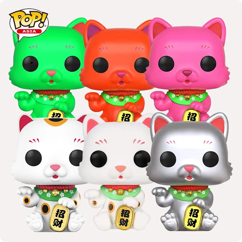 Funko POP Asia Lucky Cat Collection 6pcs Set Limited Edition #190