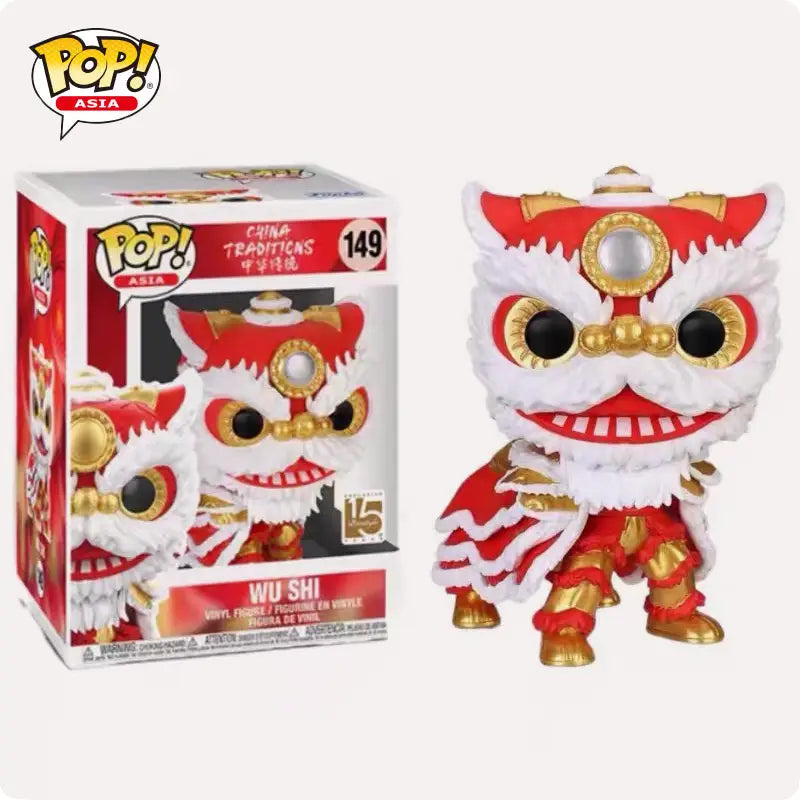 Funko POP 亞洲系列 中華傳統 6" Wu Shi 舞獅 #149 Mindstyle 15 years Limited Edition
