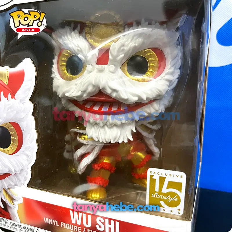 Funko POP 亞洲系列 中華傳統 6" Wu Shi 舞獅 #149 Mindstyle 15 years Limited Edition